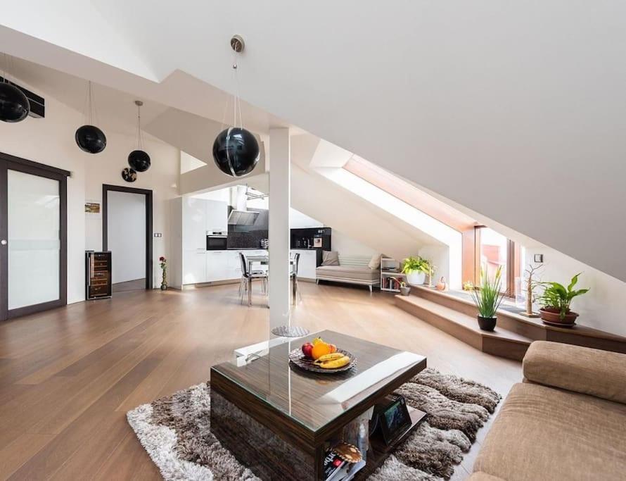 Luxusni S Terasou A Garazi Apartamento Praga